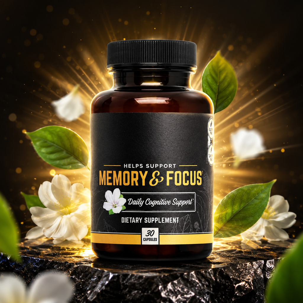 Suplemento memory & focus con L-teanina