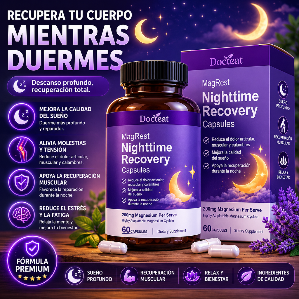 Cápsulas naturales para dormir
